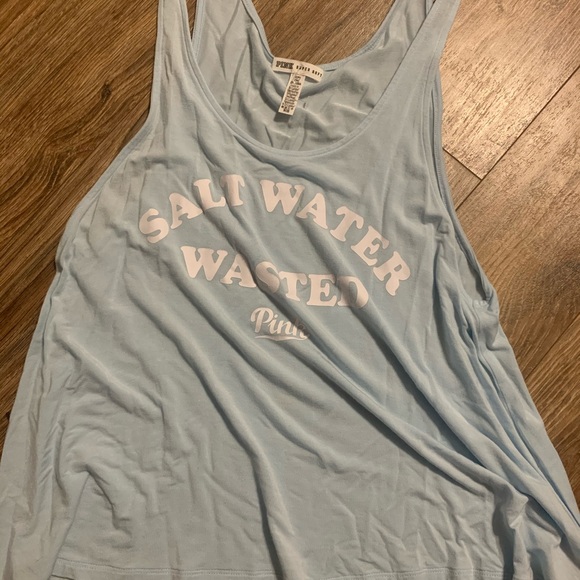 Salt water waster pink tank top - Picture 1 of 2